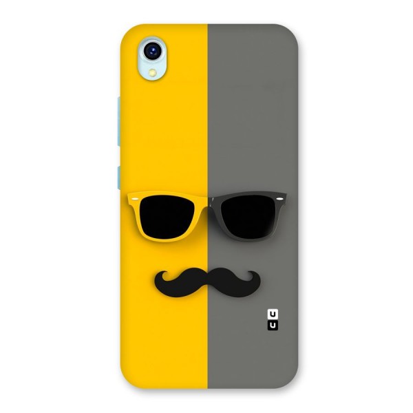 Sunglasses and Moustache Back Case for Vivo Y1s