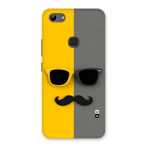 Sunglasses and Moustache Back Case for Vivo Y81