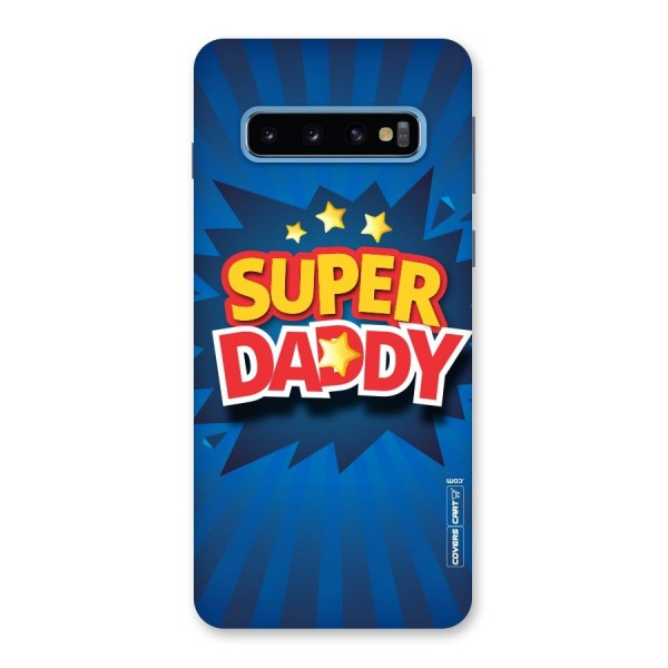 Super Daddy Back Case for Galaxy S10