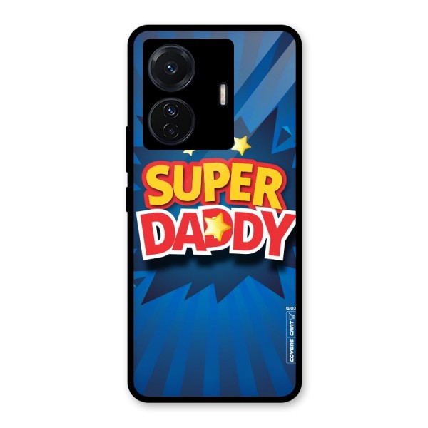 Super Daddy Glass Back Case for Vivo T1 Pro