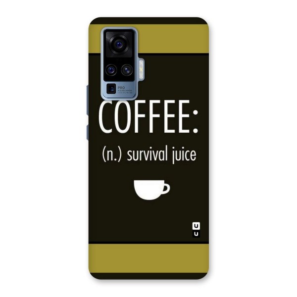 Survival Juice Back Case for Vivo X50 Pro