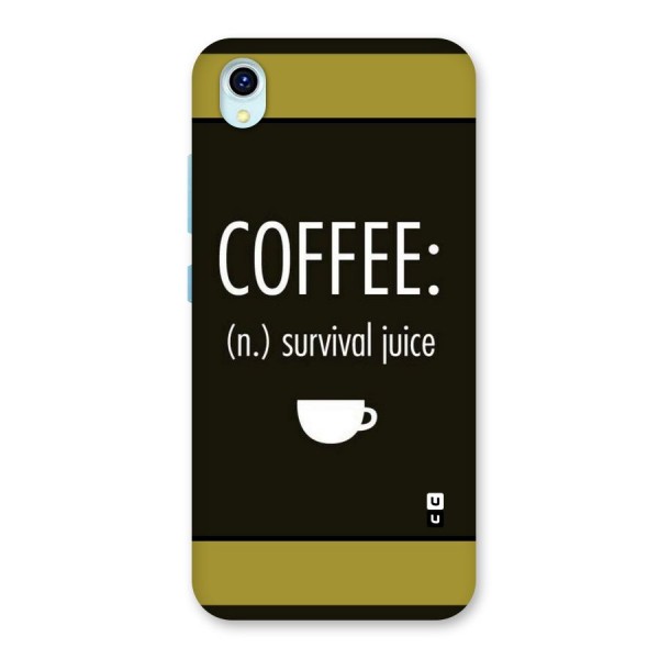 Survival Juice Back Case for Vivo Y1s