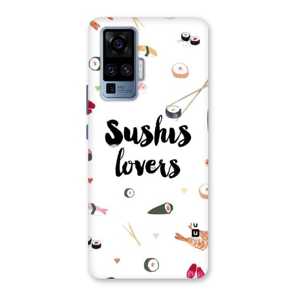 Sushi Lovers Back Case for Vivo X50 Pro