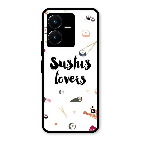 Sushi Lovers Glass Back Case for Vivo Y22