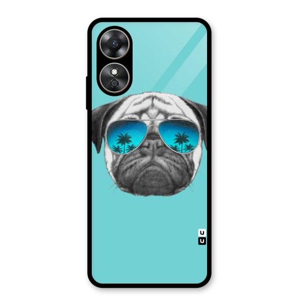 Swag Doggo Glass Back Case for Oppo A17