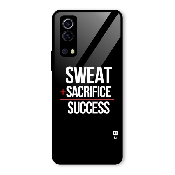 Sweat Sacrifice Success Glass Back Case for Vivo iQOO Z3