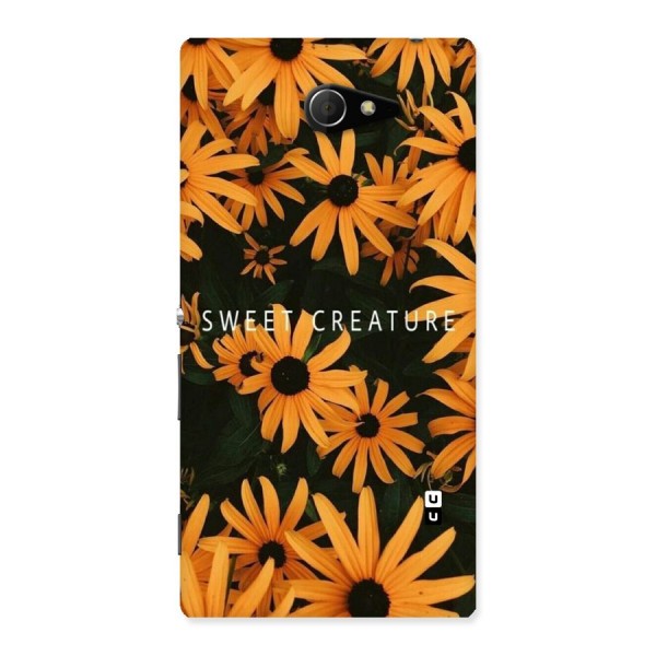 Sweet Creature Back Case for Sony Xperia M2