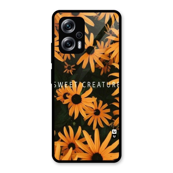 Sweet Creature Glass Back Case for Redmi K50i