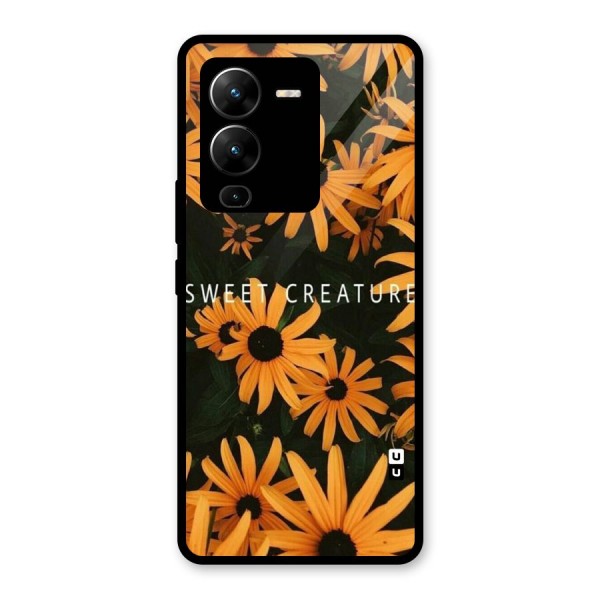 Sweet Creature Glass Back Case for Vivo V25 Pro