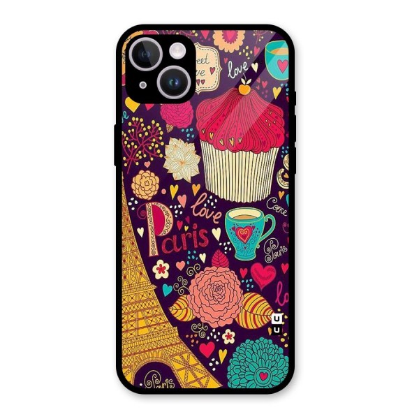 Sweet Love Glass Back Case for iPhone 14 Plus