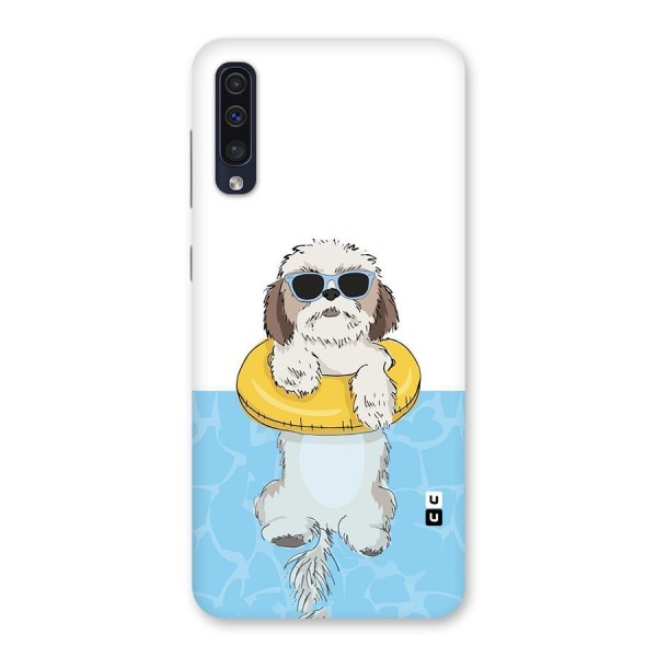 Swimming Doggo Back Case for Galaxy A50s