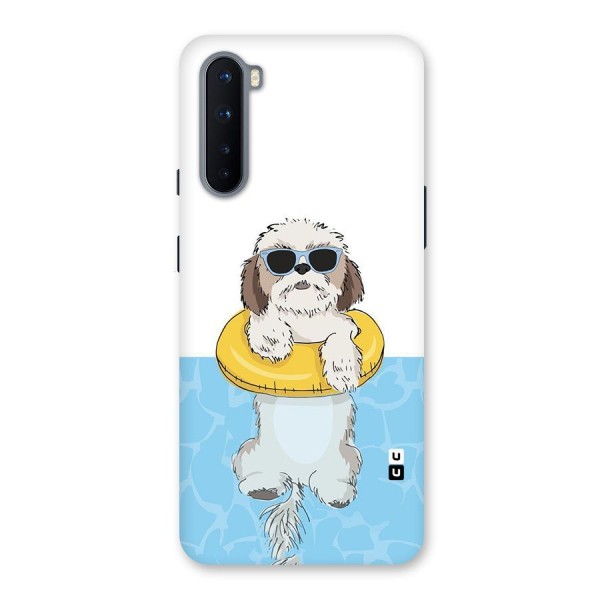 Swimming Doggo Back Case for OnePlus Nord