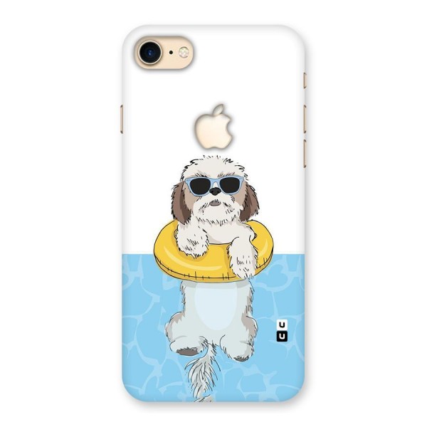 Swimming Doggo Back Case for iPhone 7 Apple Cut