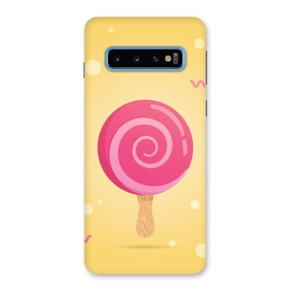 Swirl Ice Cream Back Case for Galaxy S10