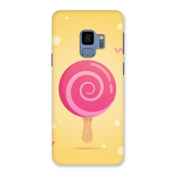 Swirl Ice Cream Back Case for Galaxy S9