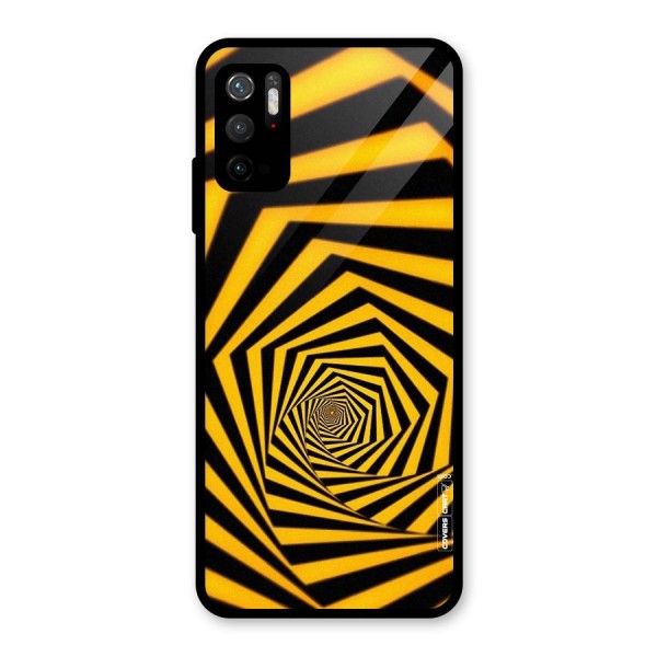 Taxi Pattern Glass Back Case for Poco M3 Pro 5G