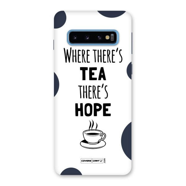 Tea Hope Back Case for Galaxy S10