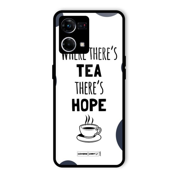 Tea Hope Glass Back Case for Oppo F21s Pro 4G