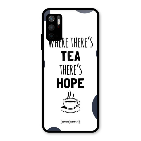 Tea Hope Glass Back Case for Poco M3 Pro 5G