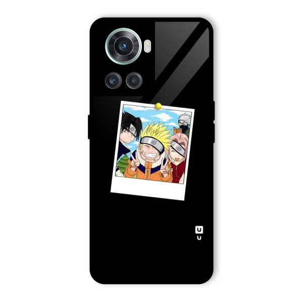 Team Kakashi Cute Glass Back Case for OnePlus 10R