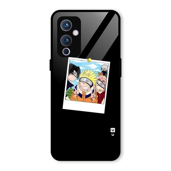 Team Kakashi Cute Glass Back Case for OnePlus 9