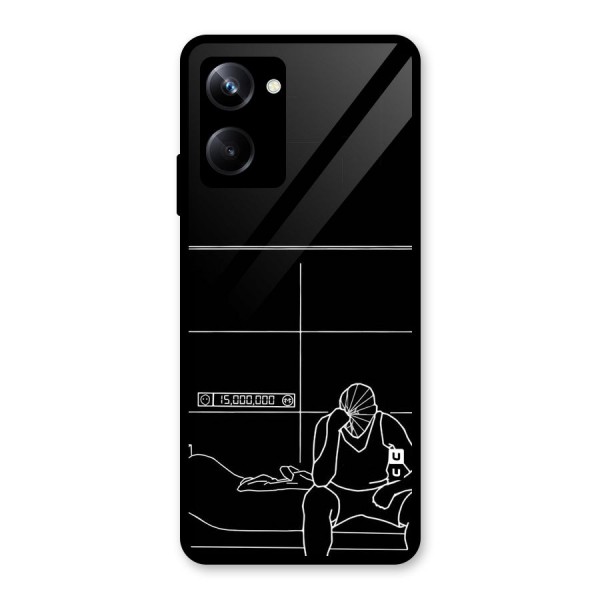 Teen Merits Glass Back Case for Realme 10 Pro