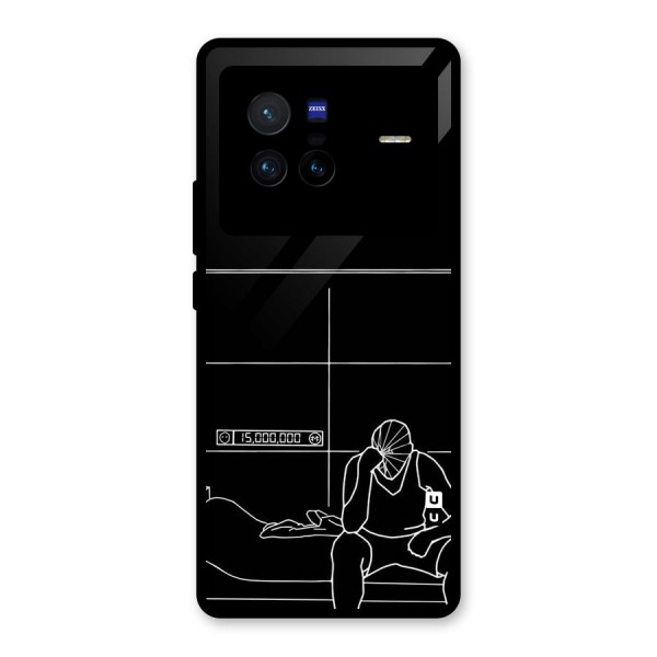 Teen Merits Glass Back Case for Vivo X80