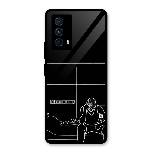 Teen Merits Glass Back Case for Vivo iQOO Z5