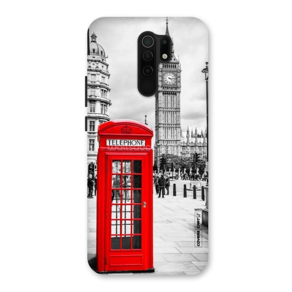 Telephone Booth Back Case for Redmi 9 Prime