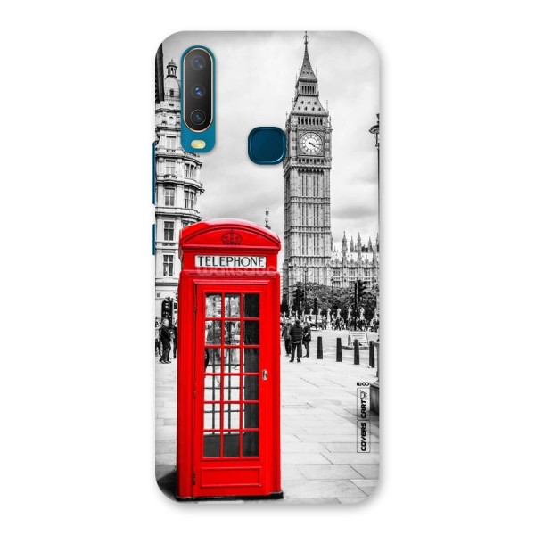 Telephone Booth Back Case for Vivo Y12