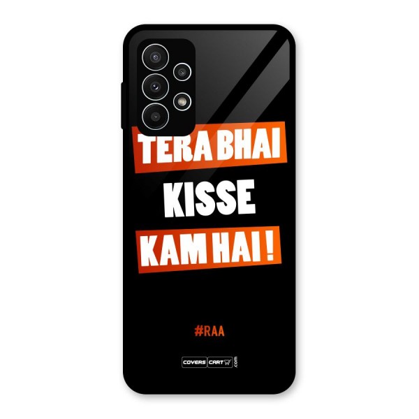 Tera Bhai Raftaar Glass Back Case for Galaxy A23