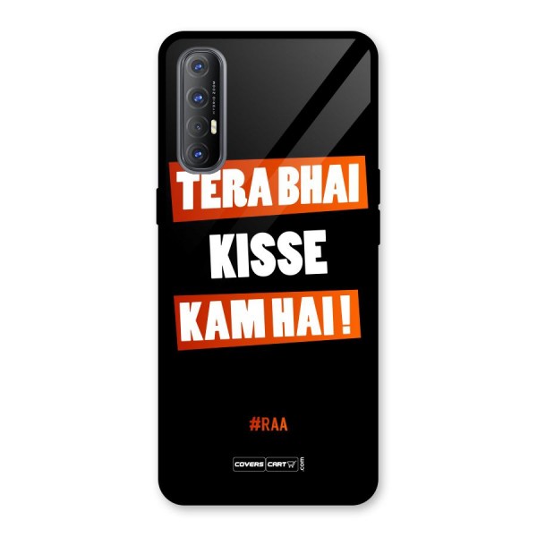 Tera Bhai Raftaar Glass Back Case for Oppo Reno3 Pro