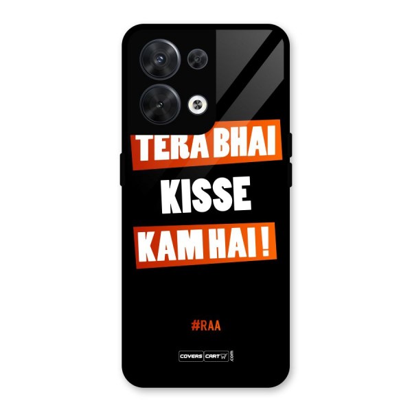 Tera Bhai Raftaar Glass Back Case for Oppo Reno8 5G