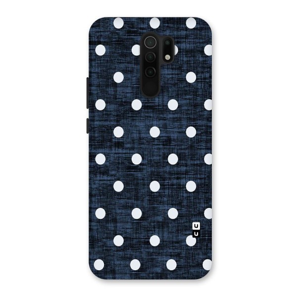 Textured Dots Back Case for Redmi 9 Prime