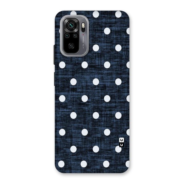 Textured Dots Back Case for Redmi Note 10