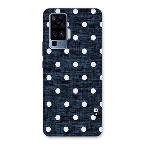 Textured Dots Back Case for Vivo X50 Pro