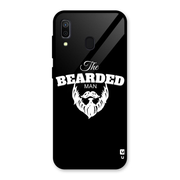 The Bearded Man Glass Back Case for Galaxy A30