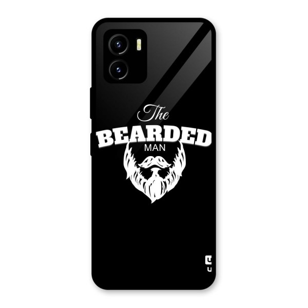 The Bearded Man Glass Back Case for Vivo Y15s