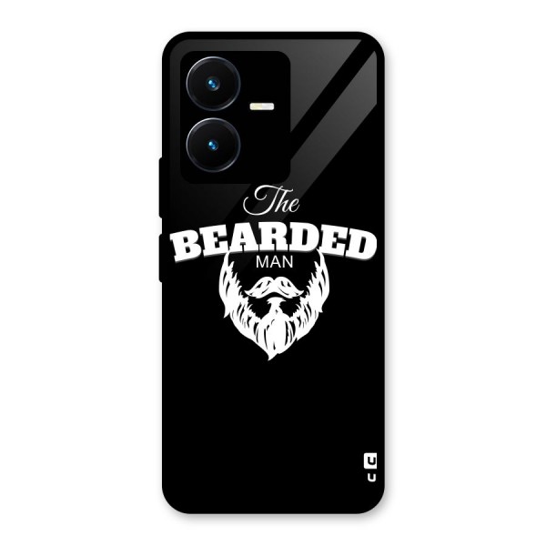 The Bearded Man Glass Back Case for Vivo Y22