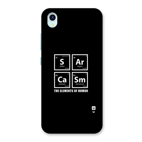 The Elements of Humor Back Case for Vivo Y1s