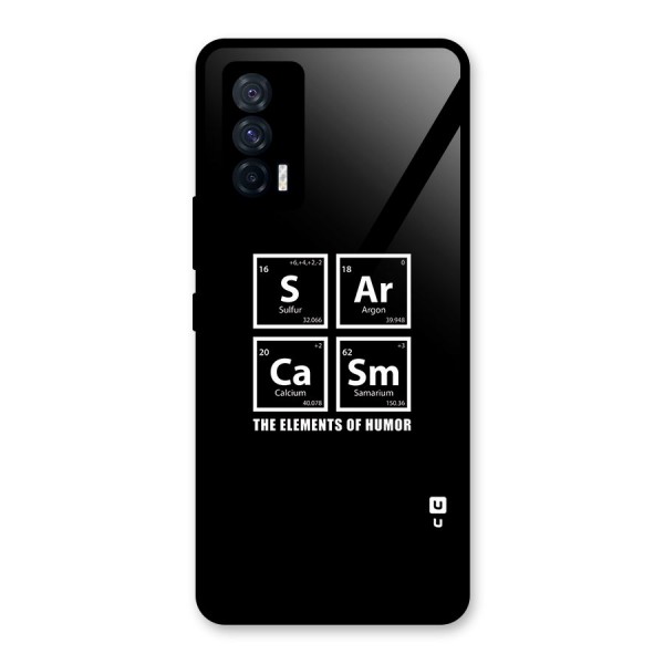 The Elements of Humor Glass Back Case for Vivo iQOO 7 5G