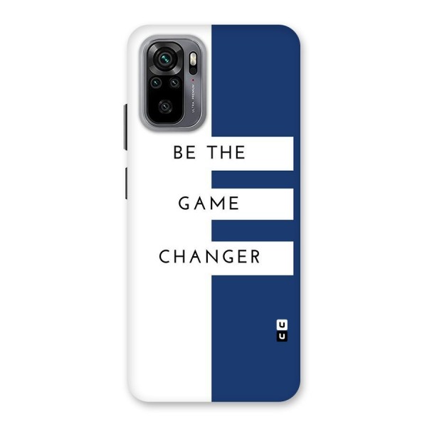 The Game Changer Back Case for Redmi Note 10