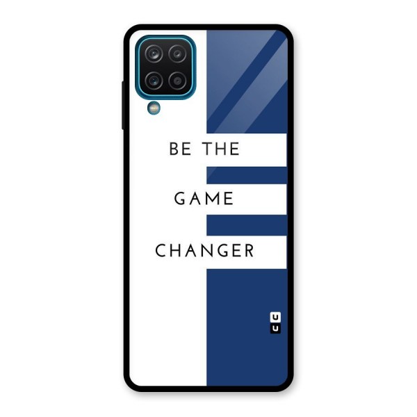 The Game Changer Glass Back Case for Galaxy A12