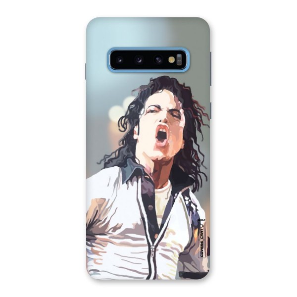 The Legend Michael Jackson Back Case for Galaxy S10