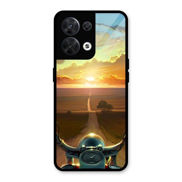 The Long Ride Glass Back Case for Oppo Reno8 5G