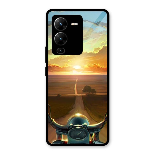 The Long Ride Glass Back Case for Vivo V25 Pro