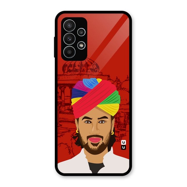 The Rajasthani Chokro Glass Back Case for Galaxy A23