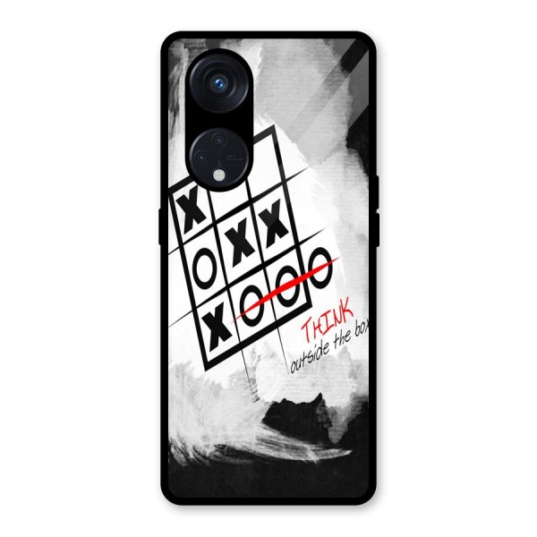 Think Box Glass Back Case for Reno8 T 5G