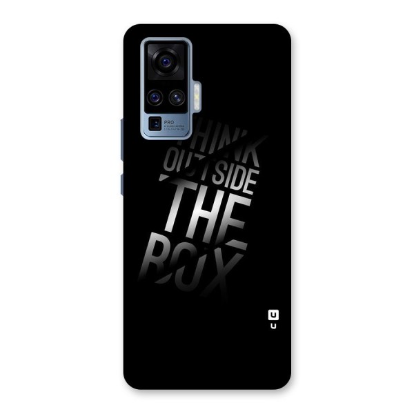 Think Outside the Box Back Case for Vivo X50 Pro