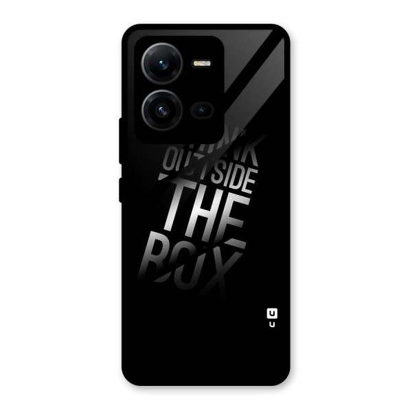 Think Outside the Box Glass Back Case for Vivo V25